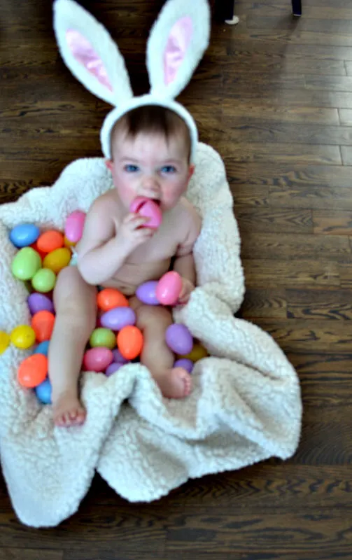 how to do a DIY Easter photoshoot