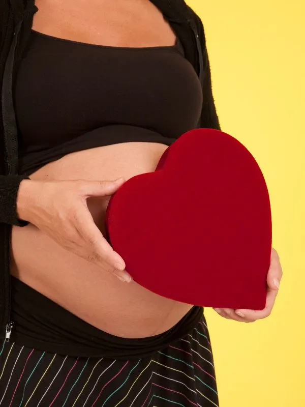 Valentine's pregnancy announcements