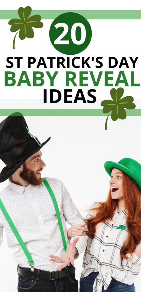 St Patrick's day pregnancy announcement ideas