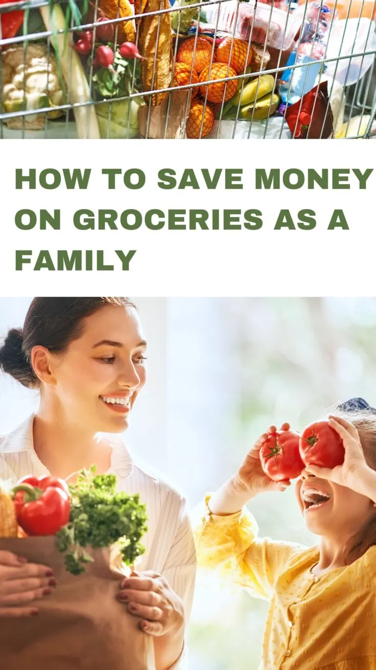 how to save money on grocery shopping as a family