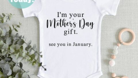mother's day pregnancy announcement