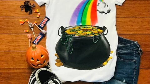 Image for Rainbow Maternity T-shirt 