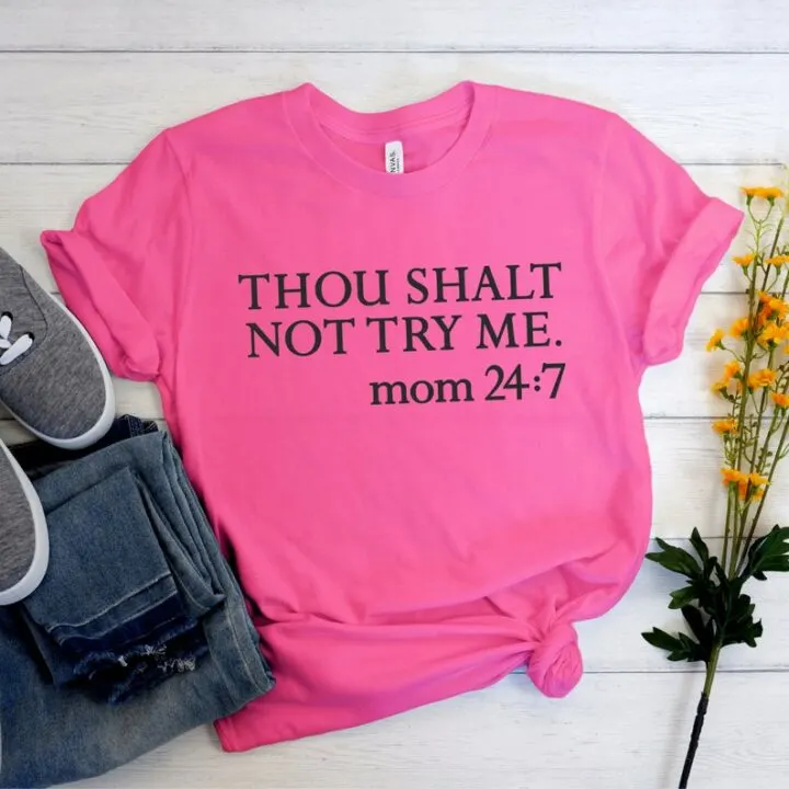 Tired Mom quotes t shirt