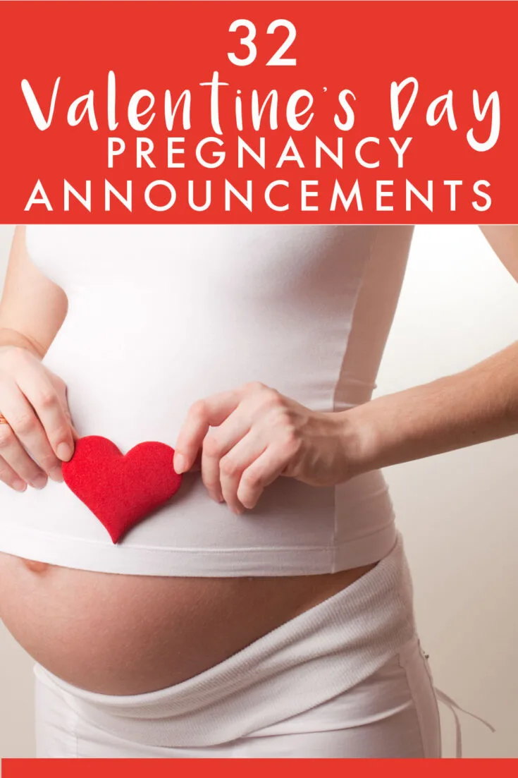 Valentine's Day Pregnancy announcement