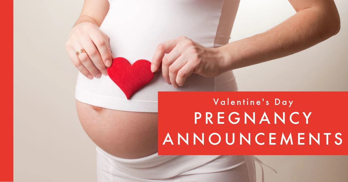 Valentine's Day Pregnancy Announcement ideas