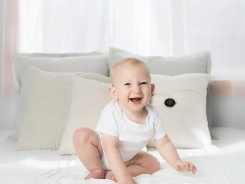 How to take milestone photos of your baby