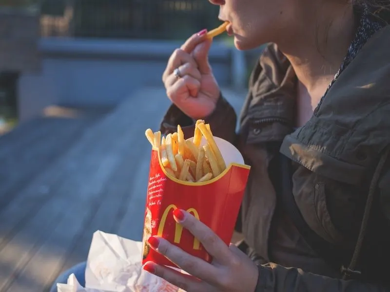 IVF traditions - eating McDonalds fries