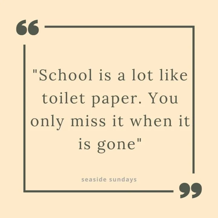 Back to school quotes for moms