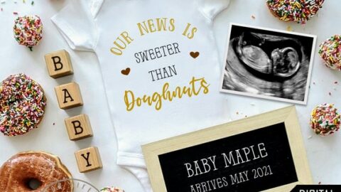 baking pregnancy announcement ideas