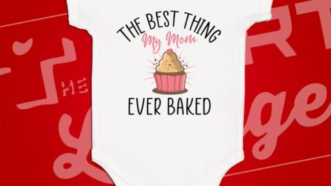 baking pregnancy announcement