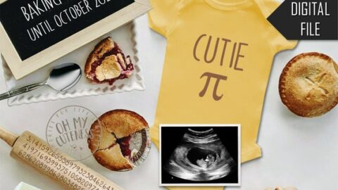 Pi day pregnancy announcement