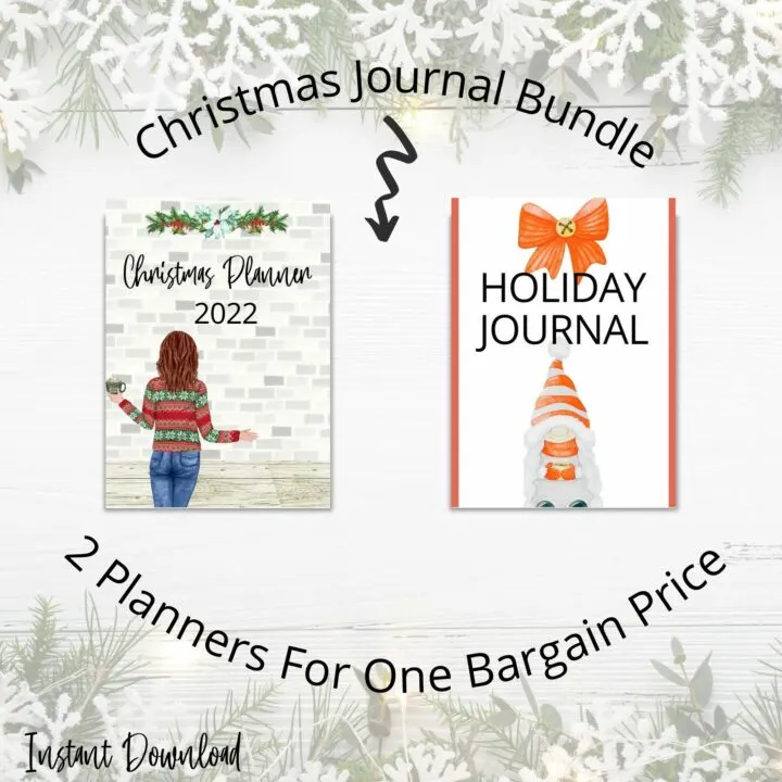 Christmas planner bundle