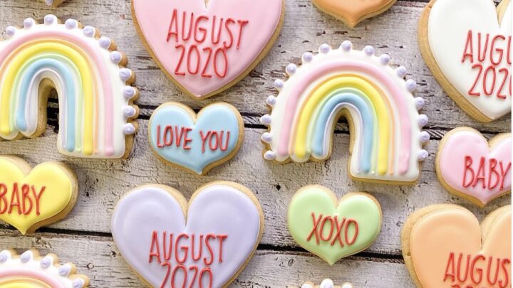 cookie pregnancy announcement