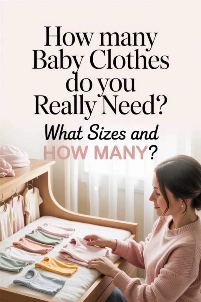 how many baby clothes do you need?