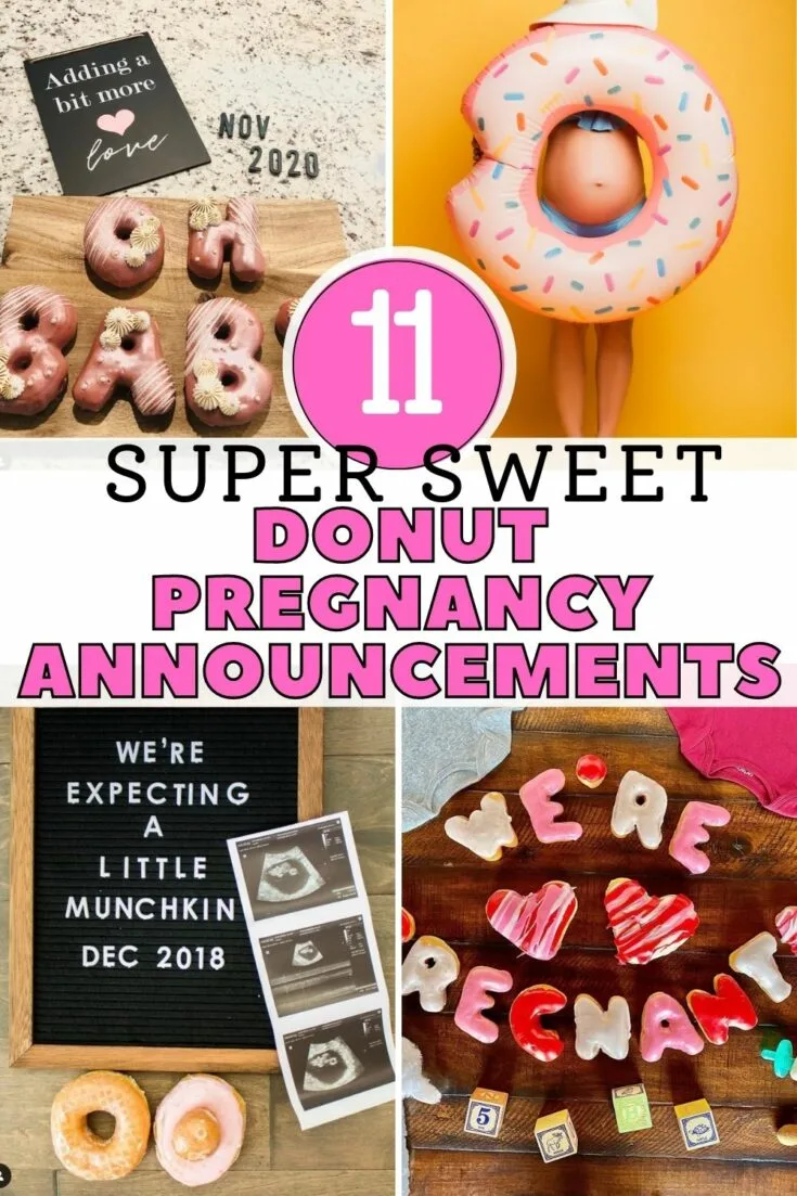 donut pregnancy announcement ideas