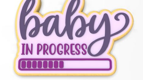 Image for Baby in Progress Cookie 