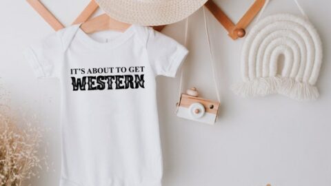 cowboy pregnancy announcement ideas