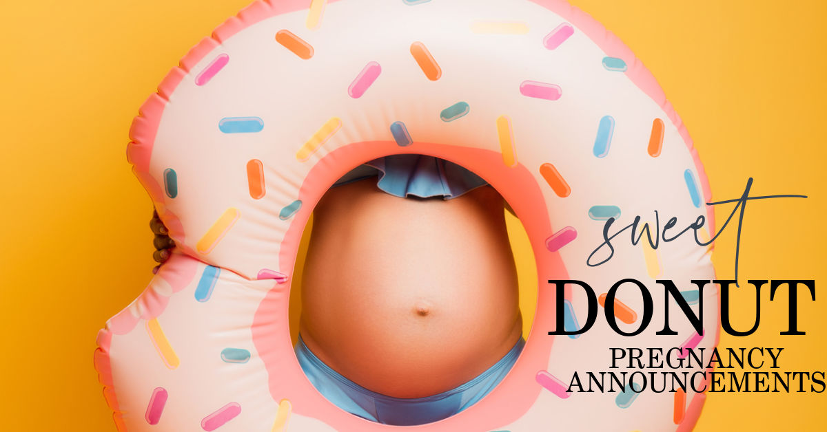 donut pregnancy announcements