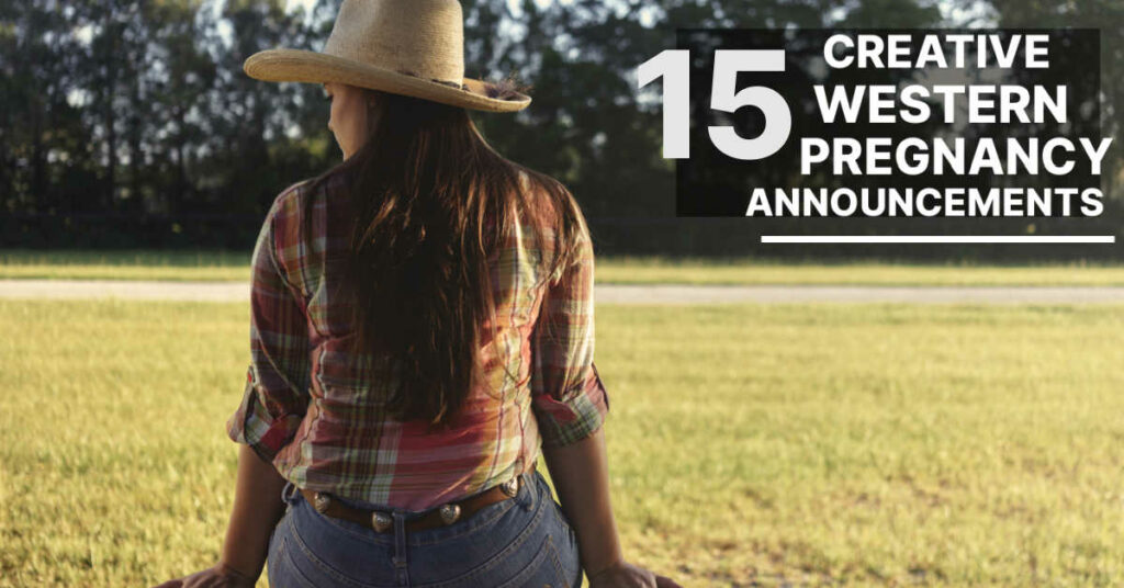 country pregnancy announcement ideas