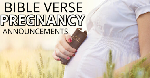 15 Bible Verses For Pregnancy Announcement