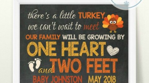 Thanksgiving Pregnancy announcements
