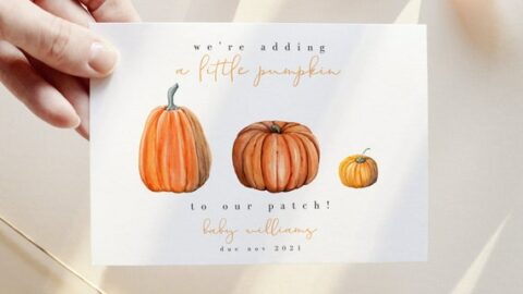 Thanksgiving pregnancy reveal