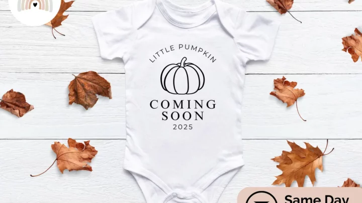 Image for Thanksgiving Pregnancy Announcement Bodysuit
