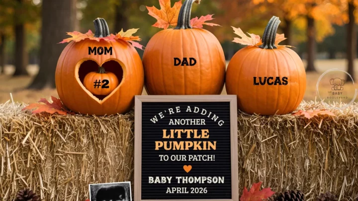 sibling pregnancy announcement for Thanksgiving