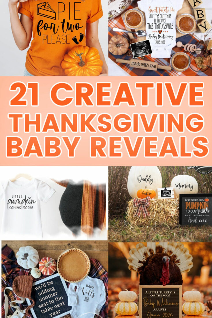 Thanksgiving baby announcement
