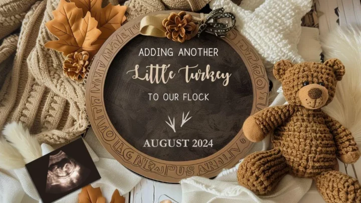 turkey pregnancy announcement