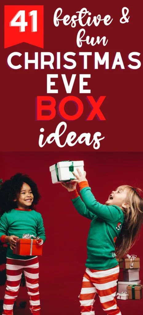 41 Christmas Eve Box Ideas For Toddlers