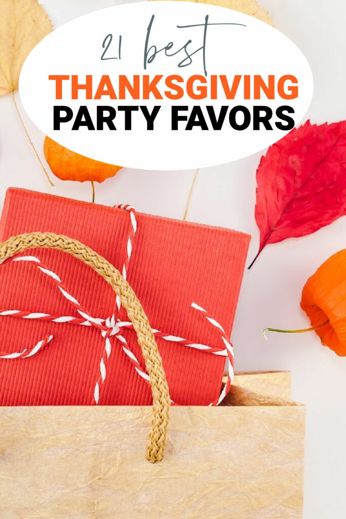 Thanksgiving party favors