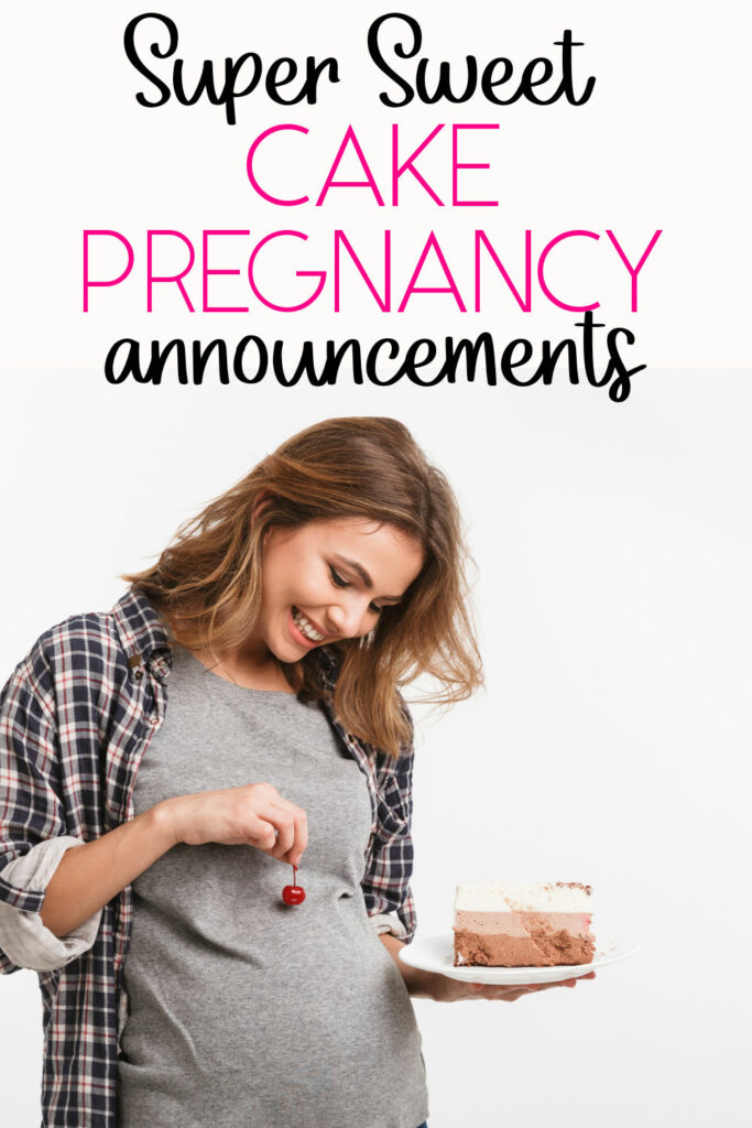 Cake Pregnancy Announcement Ideas