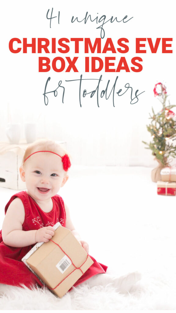 Christmas eve box ideas for toddlers