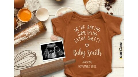 cake pregnancy announcement