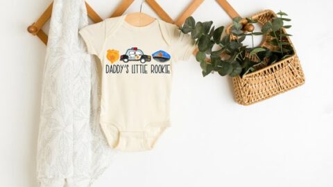 Police pregnancy announcement ideas