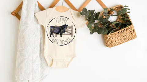 cow pregnancy announcement