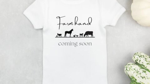 farm pregnancy announcement