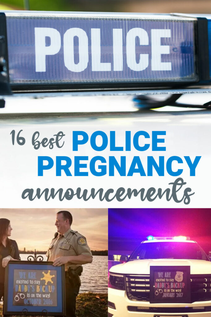 Police Pregnancy Announcement Ideas