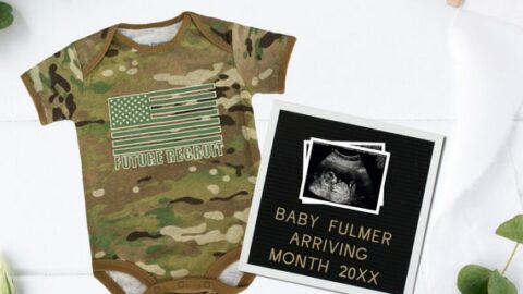 army pregnancy announcement