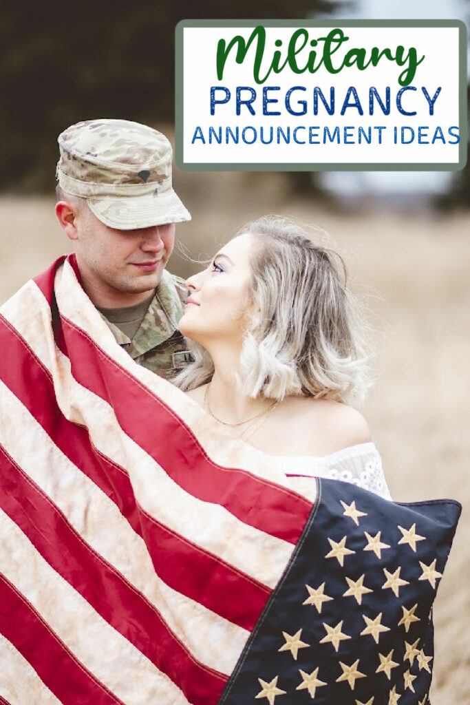 Military pregnancy announcement ideas