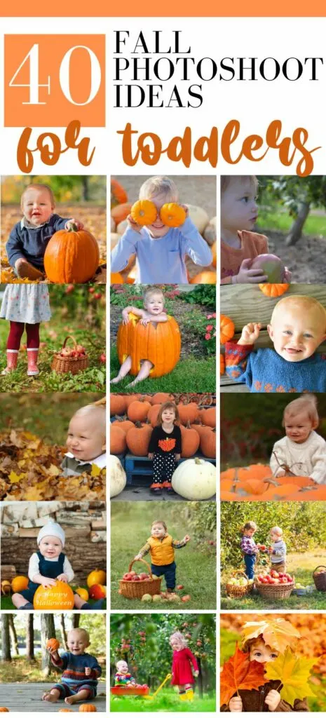 fall photo ideas for toddlers