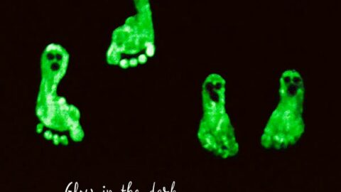 Halloween Footprint Art For Babies