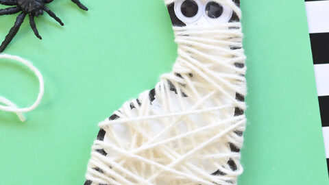 Halloween Footprint Art For Babies