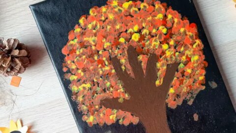 fall Handprint Crafts For Toddlers