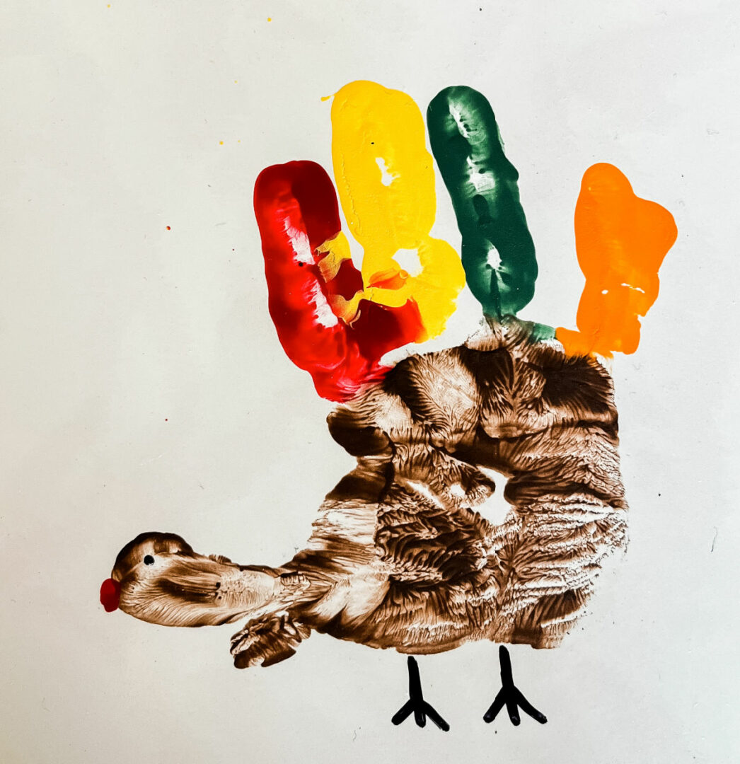 Easy Thanksgiving Turkey Trivet Craft