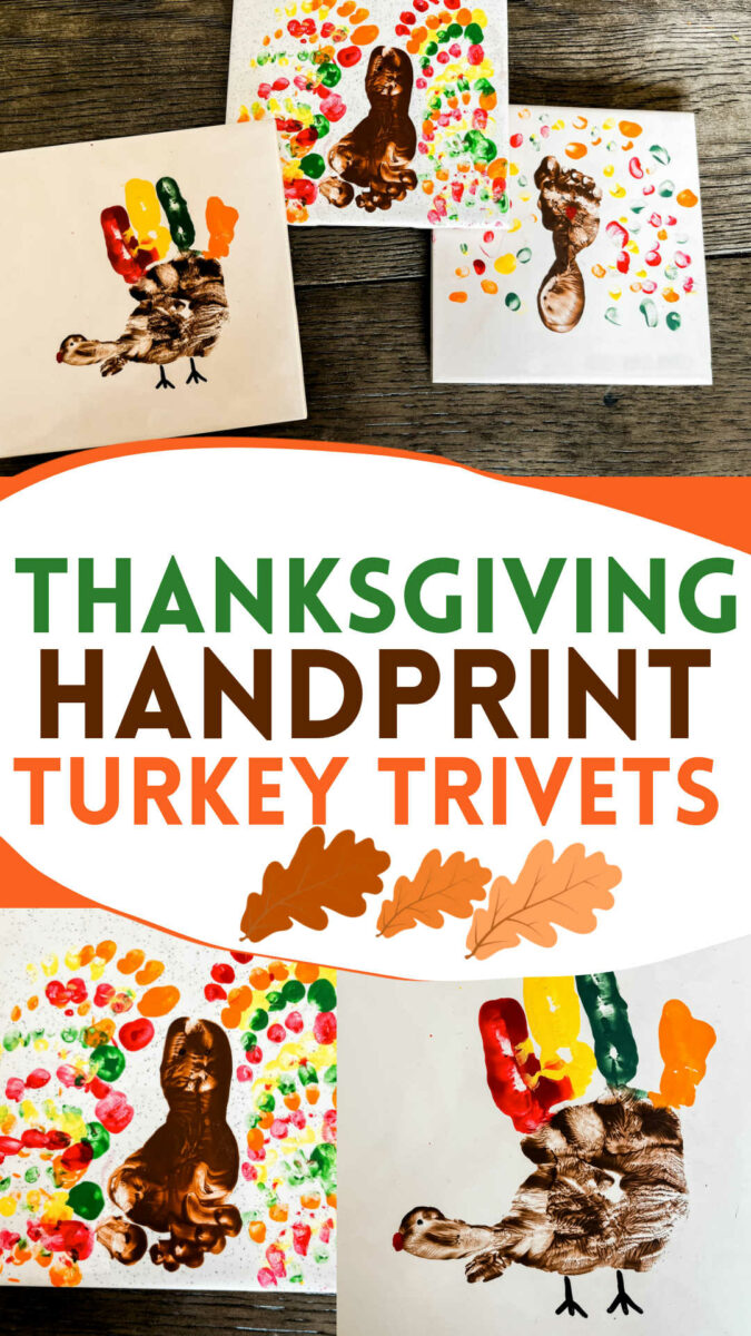 Easy Thanksgiving Turkey Trivet Craft