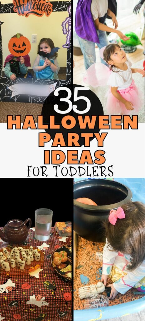 Halloween party ideas for toddlers. 