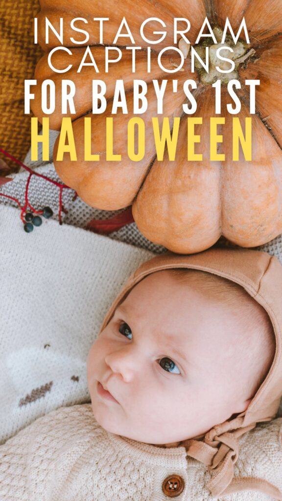 Baby's first halloween quotes