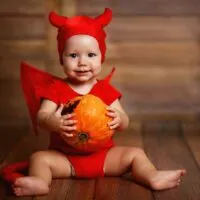 Baby's first Halloween costume
